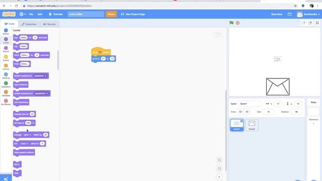 Scratch Tutorial: Love Letter смотреть онлайн