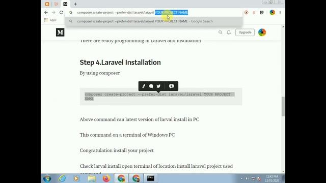 Laravel Tutorial for Beginners - Install Composer & Laravel 6 смотреть онлайн