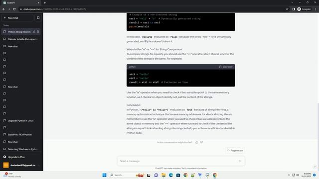 Python Why does hello is hello evaluate as True смотреть онлайн