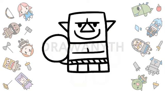 How to draw BOWLER / clash royale смотреть онлайн
