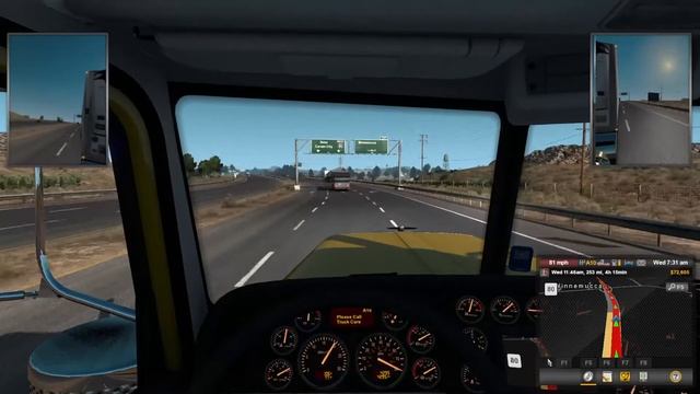 American Truck Simulator: Nevada roads смотреть онлайн