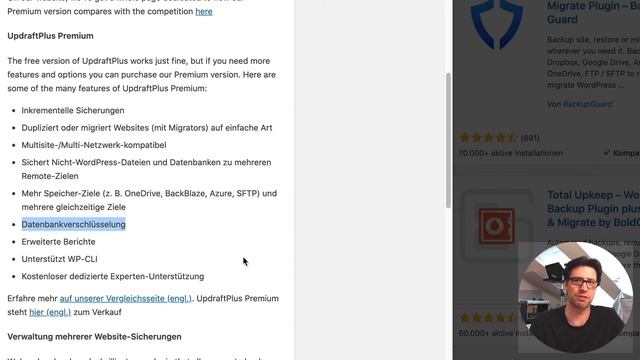 WordPress Backup erstellen 2/3 | Kostenlose Plugins смотреть онлайн
