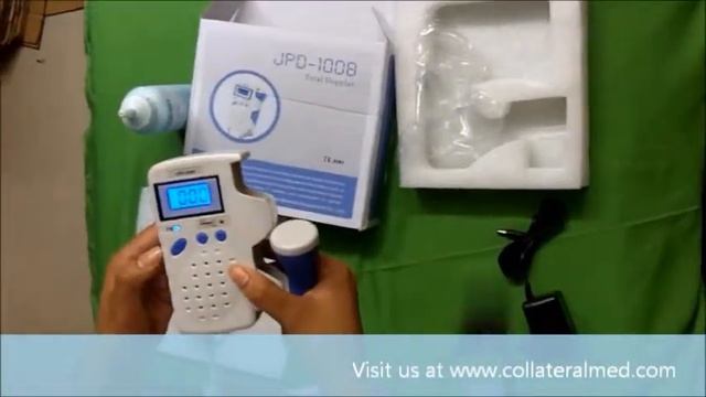 Fetal Doppler JPD 100B by Collateral Medical смотреть онлайн