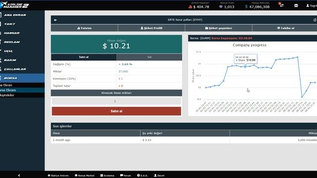 Airline manager 2 Stock Market (Borsa) смотреть онлайн
