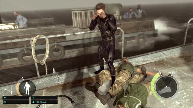 Combat - The Bourne Conspiracy Game - Gameplay Xbox 360 Fighting System смотреть онлайн