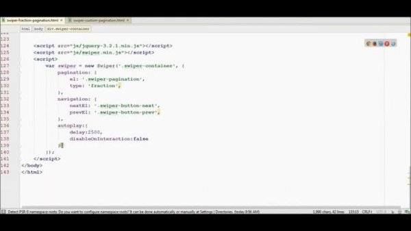 Swiper Slider Tutorial - Part Seven | Swiper Slider Custom Pagination | Quick Implementation