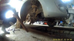 LADA GRANTA снятия шруса для замены пыльника