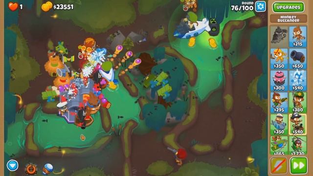 Can Aircraft Carrier Spam Beat CHIMPS Mode? (Bloons TD 6) смотреть онлайн