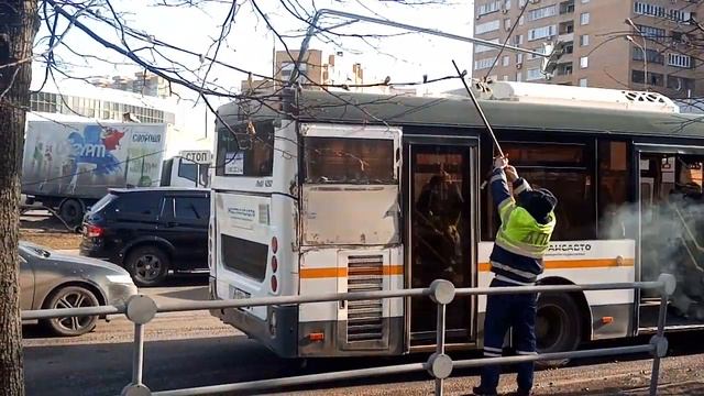Авария, Мытищи Олимпийский проспект 2018 04 09 08 30 02 смотреть онлайн