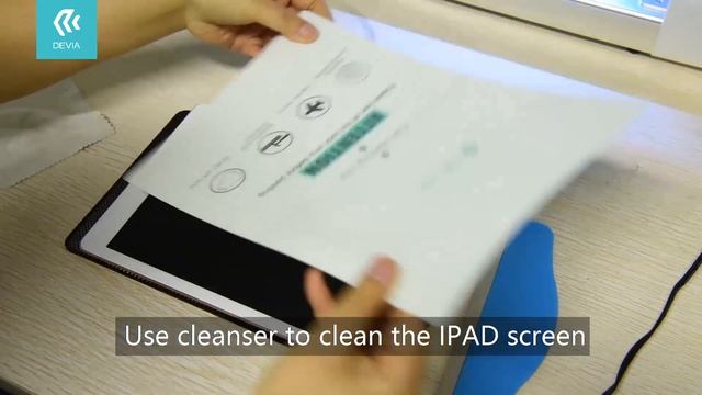 Пленка Devia для планшета Operation Video of iPad Front Film смотреть онлайн
