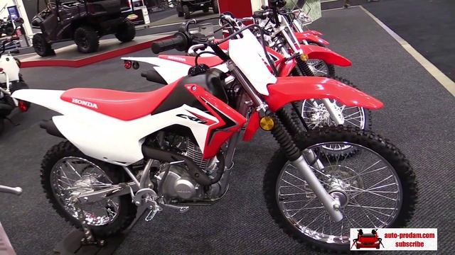 Honda CRF50F 2016, Honda CRF110F 2016, Honda CRF125F 2016, Honda CRF150F 2016 смотреть онлайн