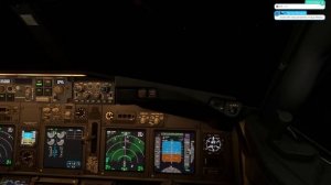 Санкт-Петербург - Москва 738 полет экипажем Vatsim