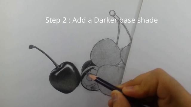 How to Draw Realistic Cherries | Tutorial for BEGINNERS смотреть онлайн