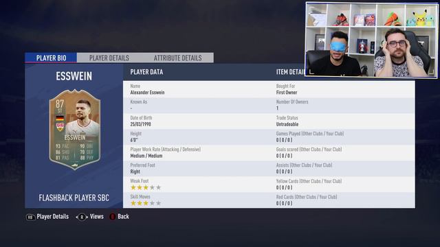PREMIUM UCL & FLASHBACK SBC DISCARD CHALLENGE!!! Fifa 19 Blindfold Guess Who смотреть онлайн