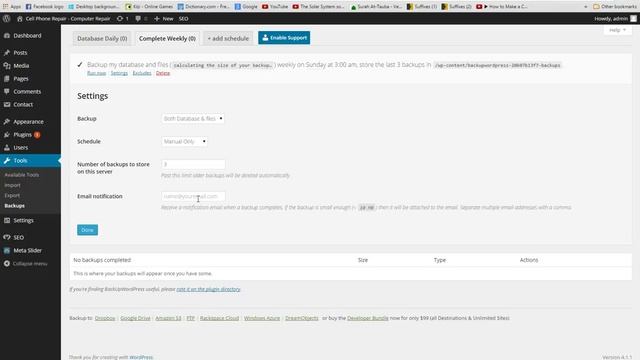 Wordpress Backup Wordpress Restore Backup смотреть онлайн