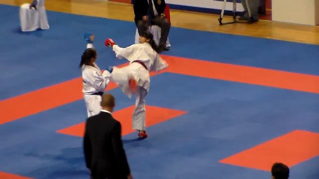 Juegos Mundiales Cali 2013 Karate Do Femenino Kumite Egipto vs Colombia смотреть онлайн