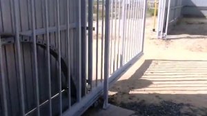 Как сделать раздвижные ворота очень просто смотреть всем