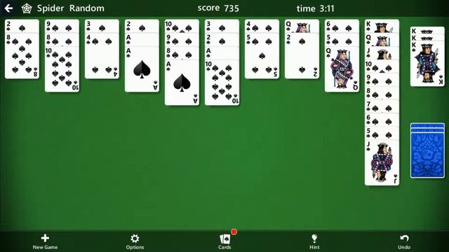 ᗎ SPIDER - Microsoft Solitaire Collection - free patience game for Android/iOS смотреть онлайн