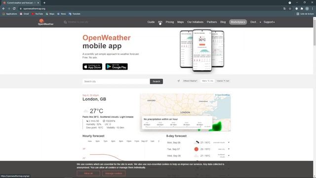 Make a Weather App using Flutter смотреть онлайн