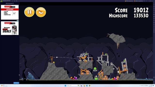 Angry Birds 2009 Speedrun (Mine and Dine, Level 10, Part 3, Normal) in 00:00:08,283 смотреть онлайн