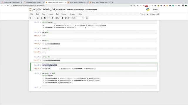 04 13 Indexing 1D Arrays смотреть онлайн