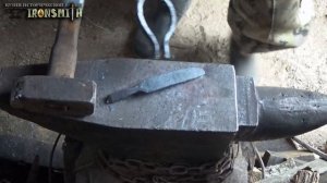 Ковка цыганского ножа ЧУРИ из шеффилдской стали  Тип 2  Немного о цыганских ножах.