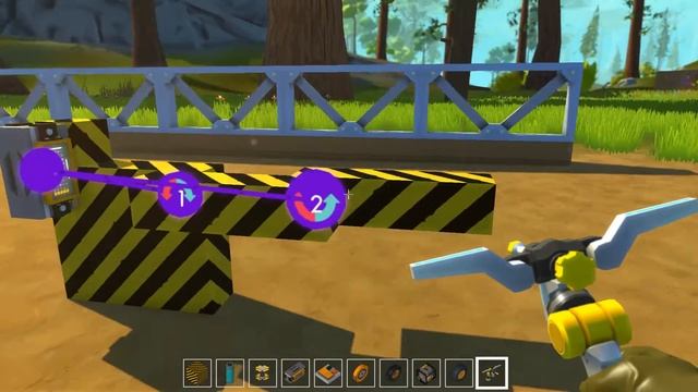 ScrapMechaniс №6. Обзор вертолета. смотреть онлайн