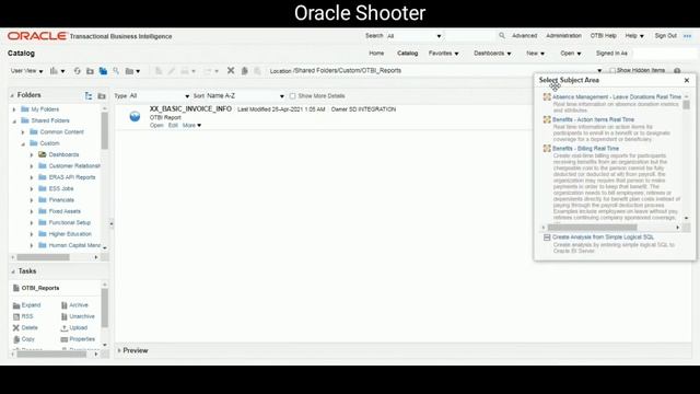 Oracle Fusion 60: What does advanced Analysis XML Option in OTBI Report @OracleShooter смотреть онлайн