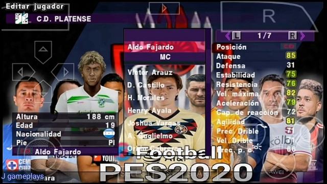 PES 2020 Concacaf ppsspp Android Con Ligas, Equipos Agregados/ Plantillas Actualizadas смотреть онлайн