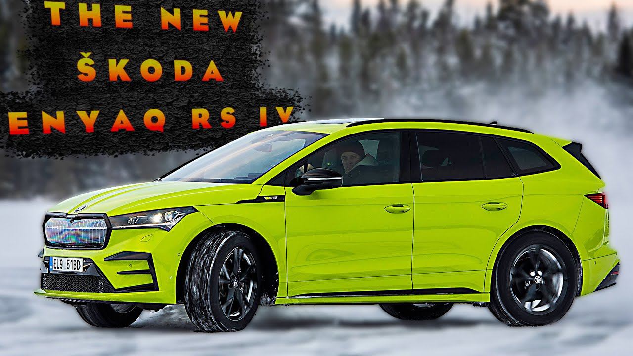 Новая Skoda Enyaq Coupe RS IV! смотреть онлайн