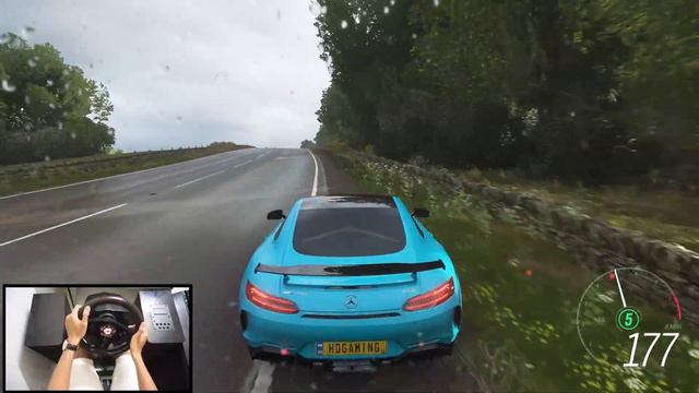 Mercedes AMG GT R - Forza Horizon 4 Test Drive with Wheel PXN V900 Game play смотреть онлайн