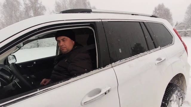 Haval H9. Глубокий мокрый снег ☝️?? смотреть онлайн