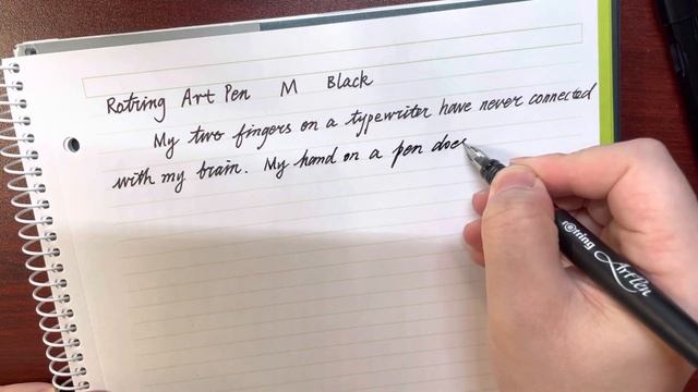 Pen Review: Rotring Art Pen, Lamy Joy