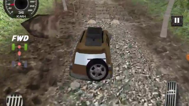 Обзор Дерьма с известным названием Off road 4x4 Jeep Racing Xtreme 3D смотреть онлайн