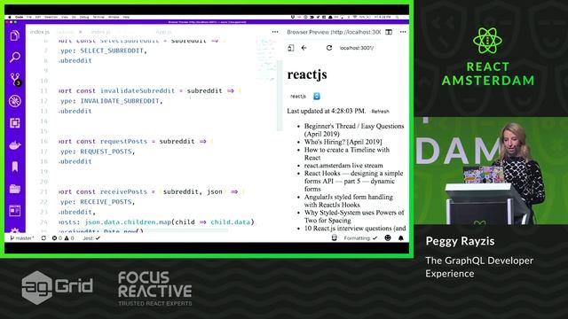 The GraphQL developer experience - Peggy Rayzis 2019 смотреть онлайн
