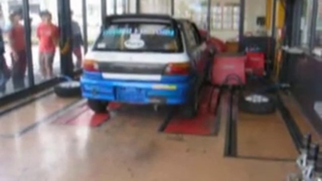 toyota starlet EP82 dyno yuyu смотреть онлайн
