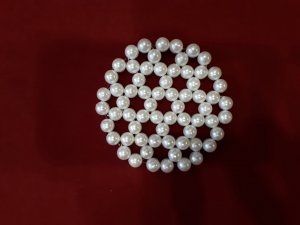 Салфетка из бусин. Плетение по кругу. Часть 1