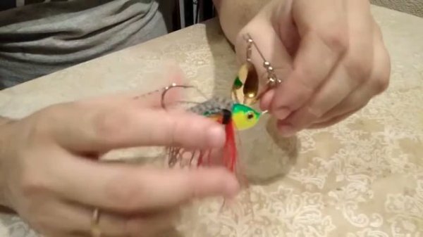 Обзор уловистого спиннербейта Spinner Bait 28, фирмы STRIKE PRO, для ловли щуки в заросшей траве.