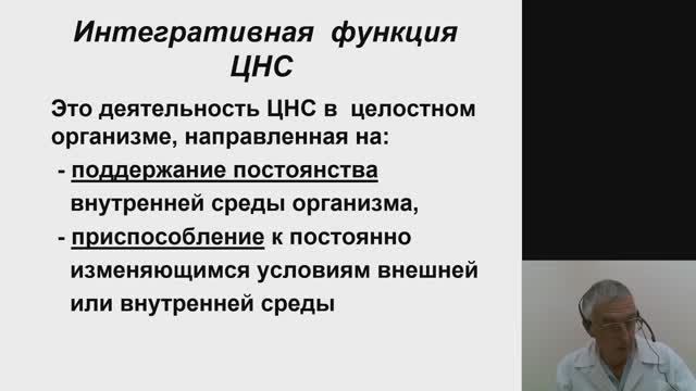 Нормальная физиология. Возбуждение и торможение в ЦНС