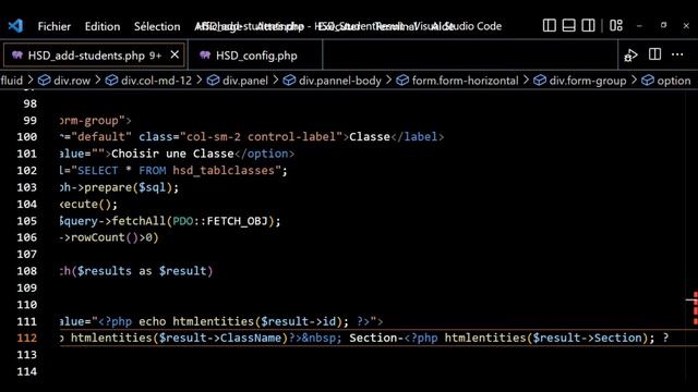 PHP-Système de gestion des résultats des étudiants Part 5 смотреть онлайн