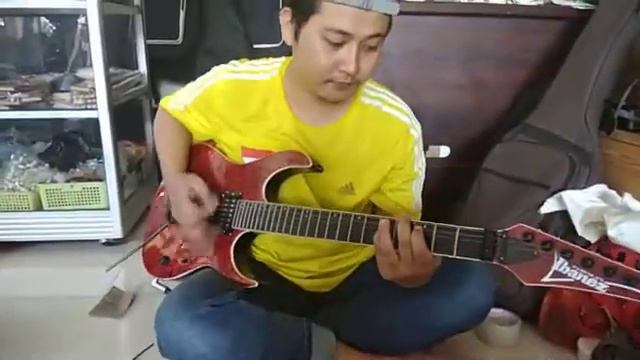gitar ibanez premium custom //cek sound смотреть онлайн