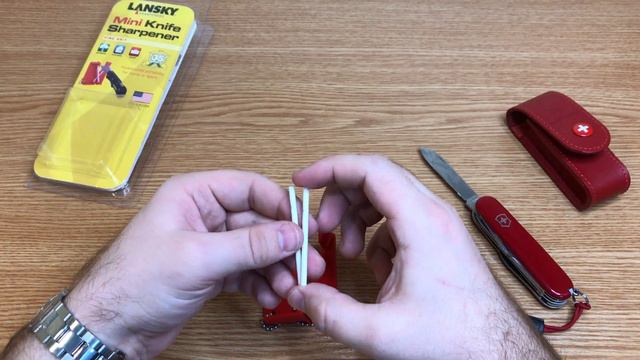 Точилка для ножей LANSKY. Карманная точилка Lansky. Супер точилка.