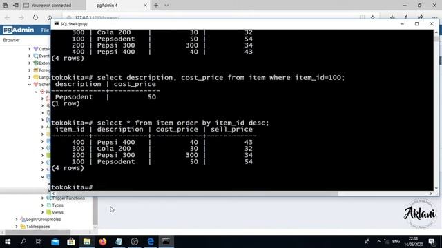 SAY - Sistem Basis Data Enterprise Chapter 3.2 DML (Select PostgreSQL) смотреть онлайн