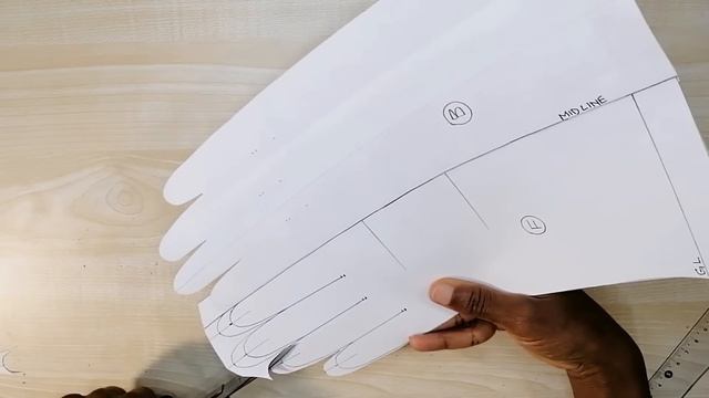 Basic Gloves Pattern Drafting Tutorial смотреть онлайн