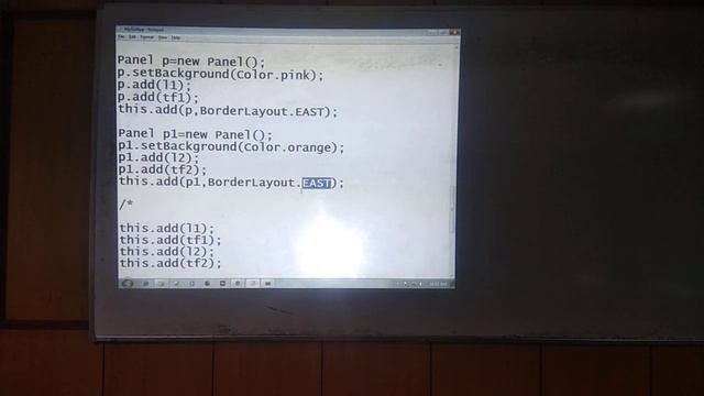 Layout Implementation | Flow Layout In AWT | AWT | SWING IN HINDI смотреть онлайн