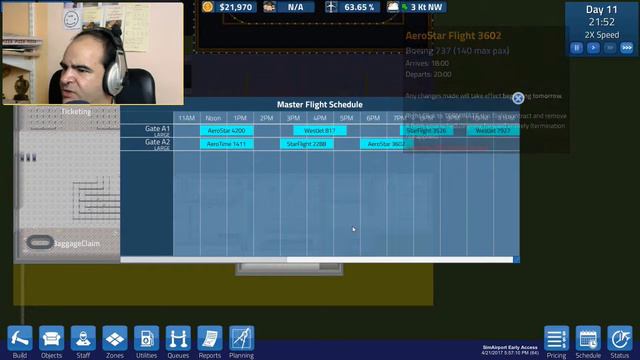 Let's Building Sim Airport #5 - Planungen für den Ausbau смотреть онлайн