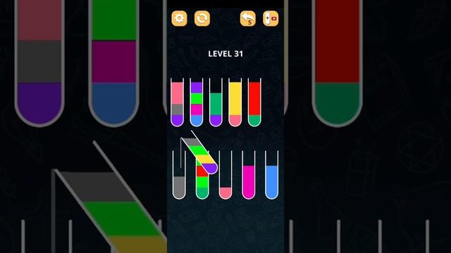 Color Sort Puzzle Level 31 Walkthrough Solution iOS/Android смотреть онлайн