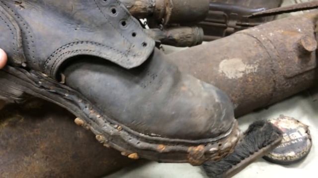 Ботинки горные вермахт WW2 смотреть онлайн
