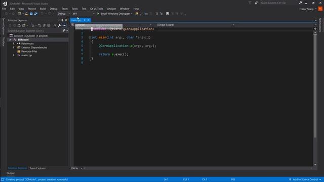 2019 Intro :Qt C++ Loading a 3D Model смотреть онлайн