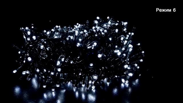 Светодиодная гирлянда Winter Glade холодный белый цвет 370-1000 LED смотреть онлайн